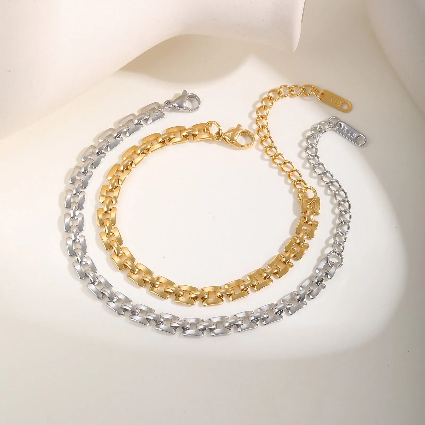Minimalist Chain Bracelet for Women | Stainless Steel Waterproof Jewelry Gift