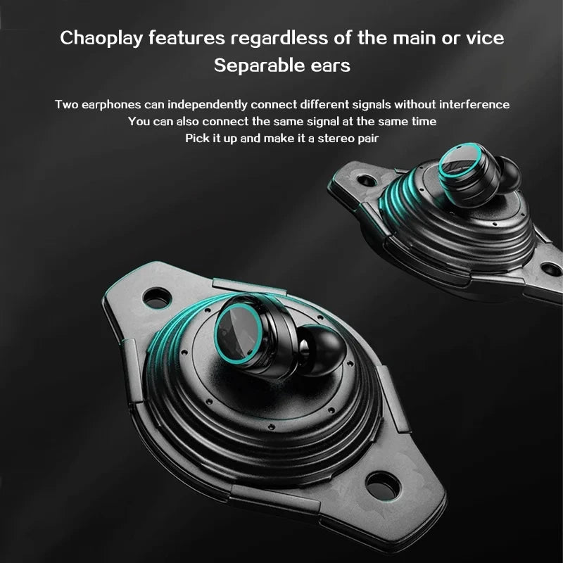 M25 Bluetooth 5.3 Earbuds | Wireless Noise Cancelling Headphones with Mic & HD Stereo