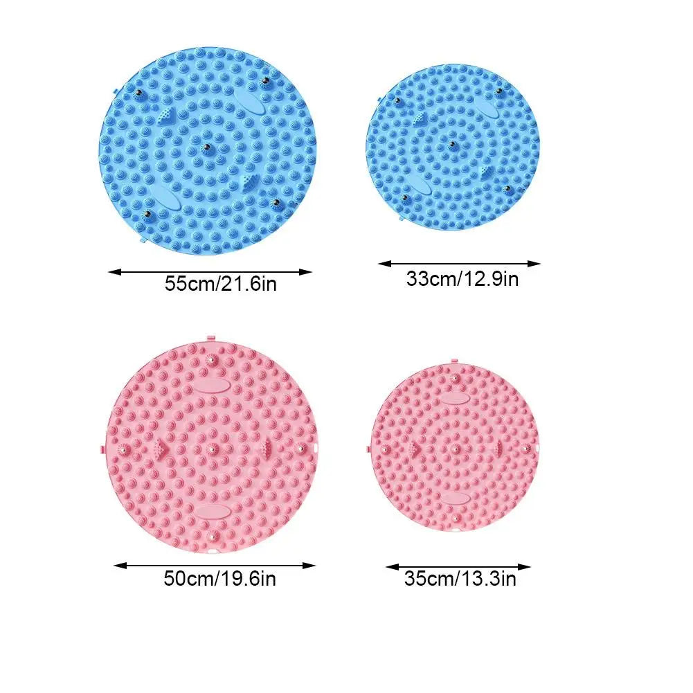 Foot Yoga Massage Acupressure Mat | Muscle Relaxation & Fitness Foot Training Board