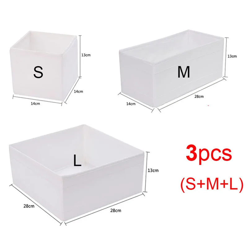 Closet Organizer Box | Drawer & Wardrobe Storage for Clothes, Underwear & Socks