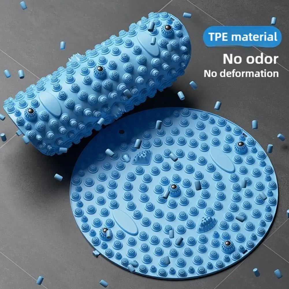 Foot Yoga Massage Acupressure Mat | Muscle Relaxation & Fitness Foot Training Board