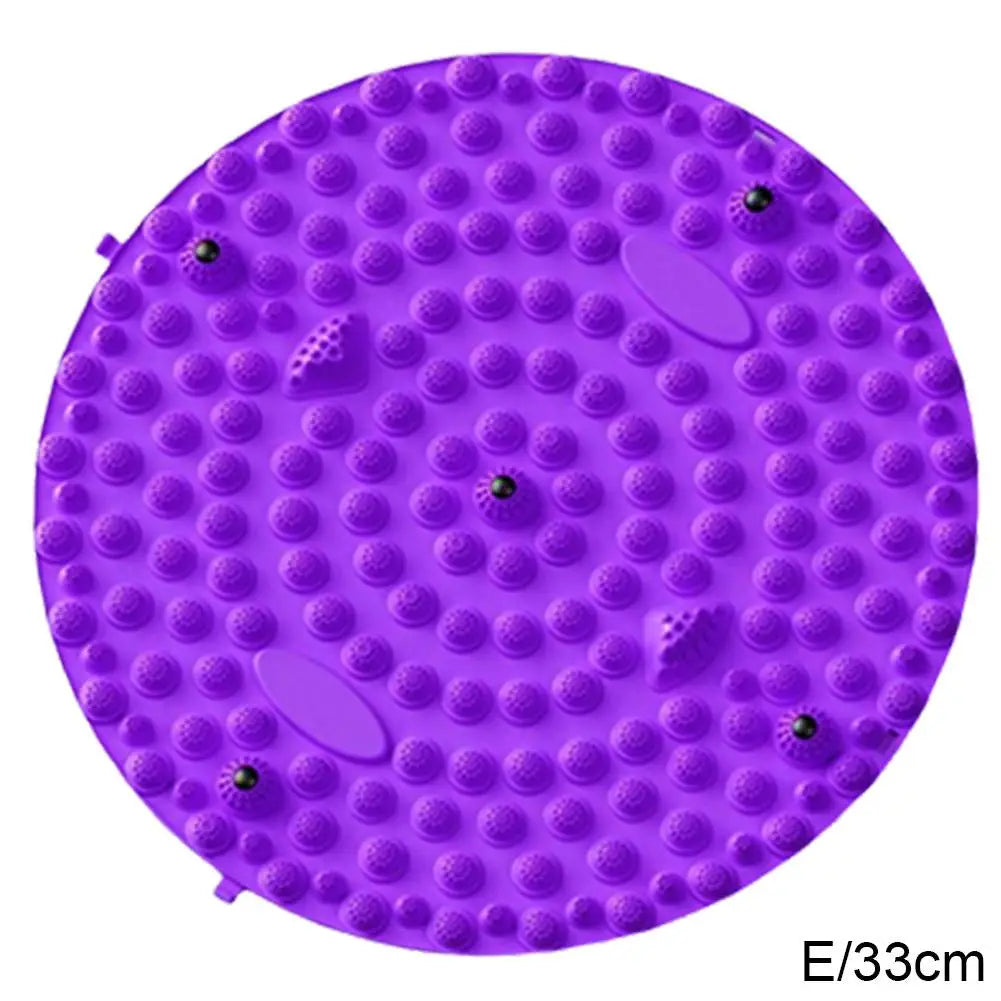 Foot Yoga Massage Acupressure Mat | Muscle Relaxation & Fitness Foot Training Board