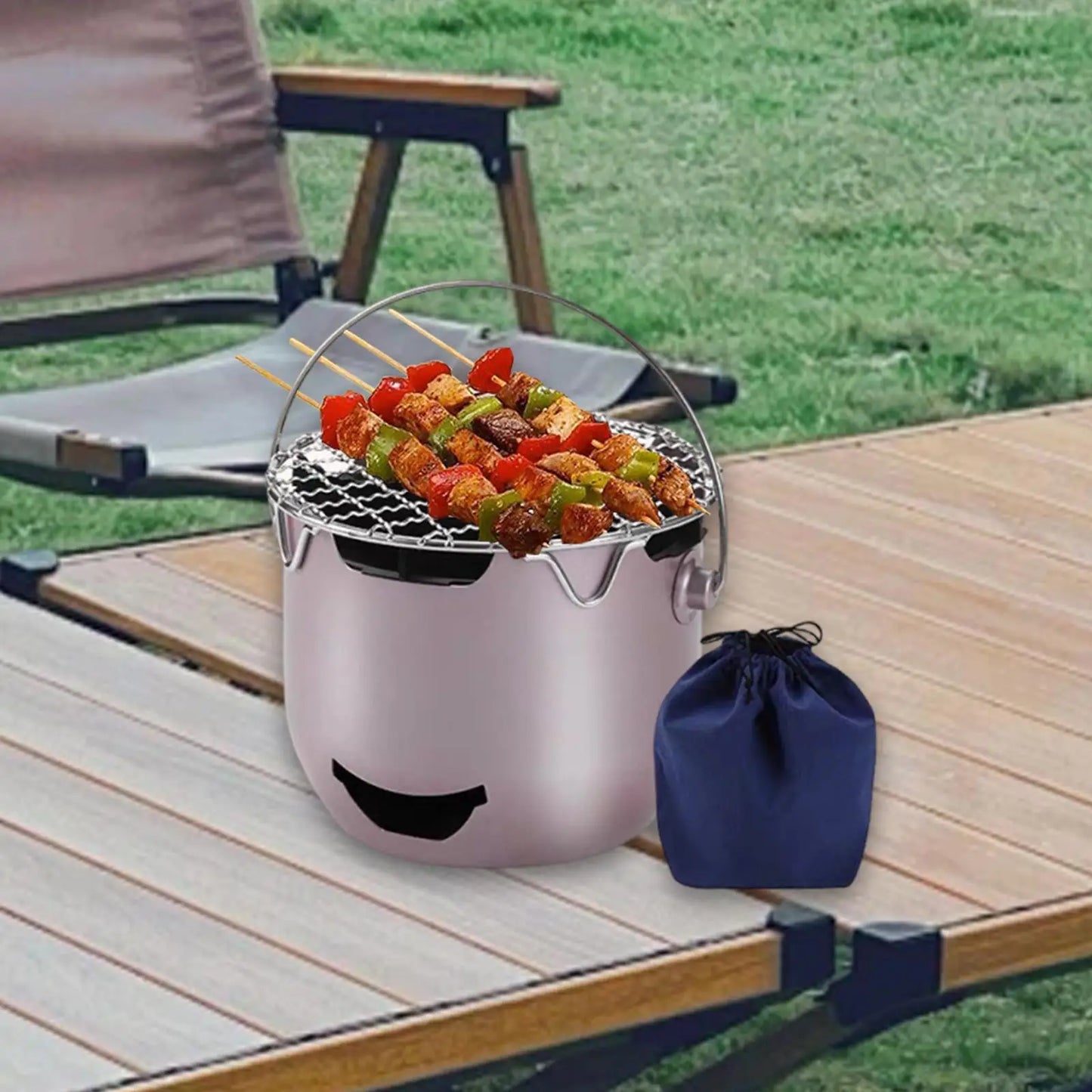 Compact Camping Stove | Lightweight Multipurpose Outdoor Burner for Cooking & Heating
