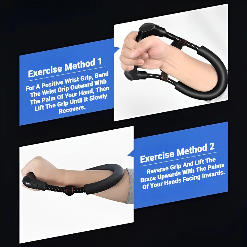Adjustable Arm Trainer | Forearm, Hand & Wrist Strengthener for Fitness Training