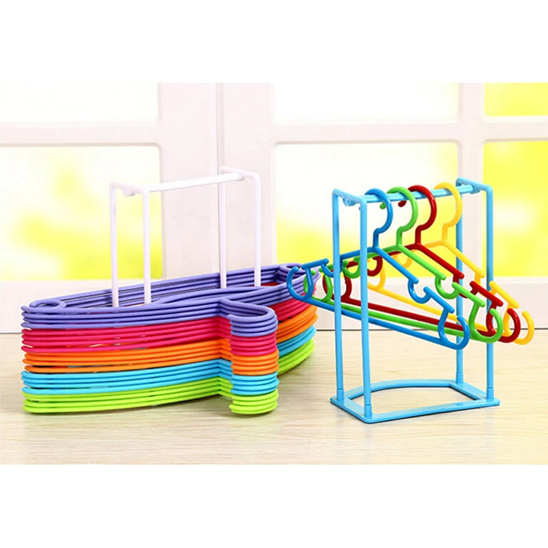 Hanger Organizer Rack | Closet & Laundry Room Clothes Hanger Storage Holder