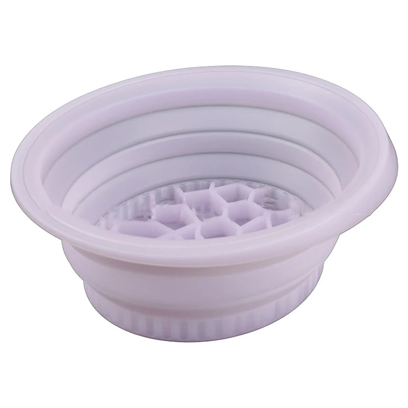 Foldable Silicone Face Ice Bath Bowl | Large Cold Therapy Facial Bowl for At-Home Skin Care
