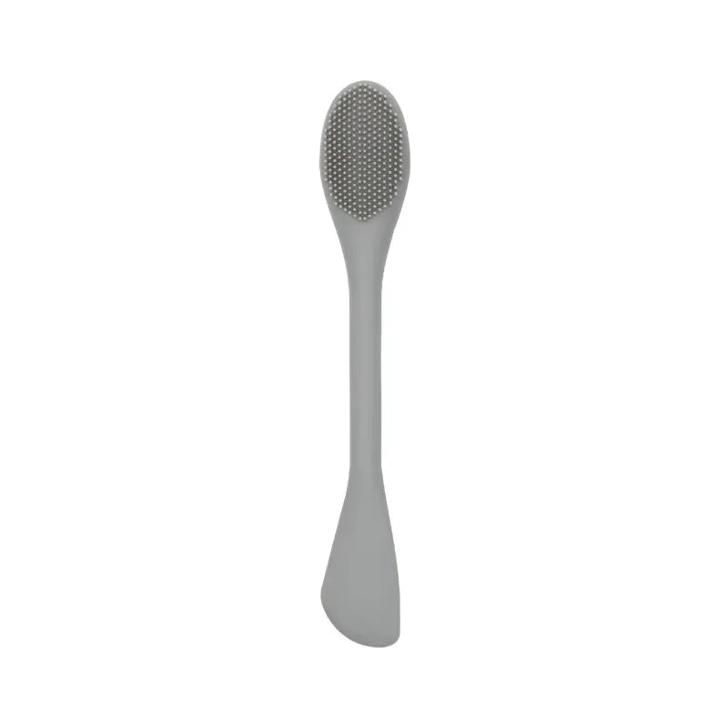 Double-Headed Silicone Face Cleansing Brush | Facial Mask Applicator & Makeup Tool