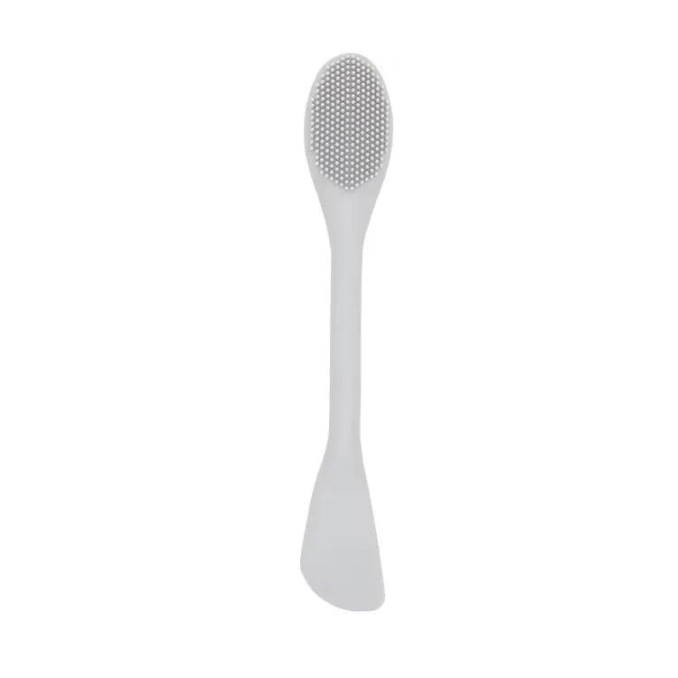 Double-Headed Silicone Face Cleansing Brush | Facial Mask Applicator & Makeup Tool