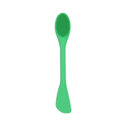 Double-Headed Silicone Face Cleansing Brush | Facial Mask Applicator & Makeup Tool