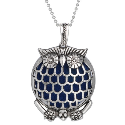 Aromatherapy Tree of Life Necklace | Essential Oil Diffuser Pendant Jewelry
