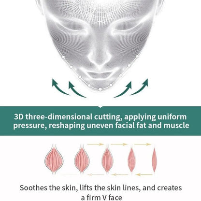 3D Face Lifting Mask | Reusable V-Shaper Slimming Band for Beauty & Sleep