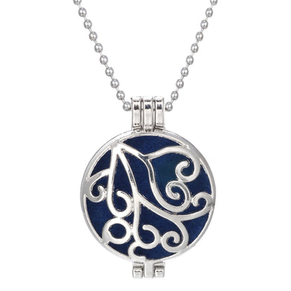 Aromatherapy Tree of Life Necklace | Essential Oil Diffuser Pendant Jewelry