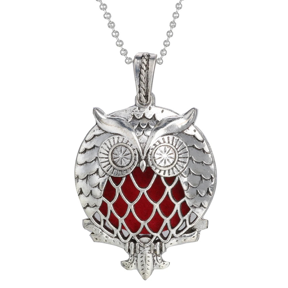 Aromatherapy Tree of Life Necklace | Essential Oil Diffuser Pendant Jewelry
