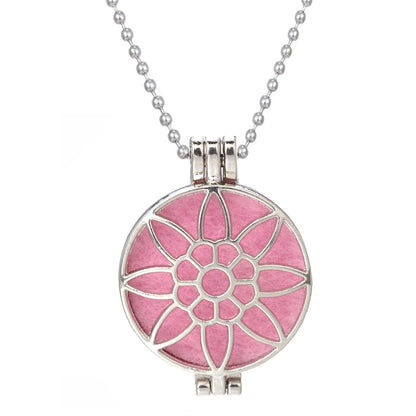 Aromatherapy Tree of Life Necklace | Essential Oil Diffuser Pendant Jewelry