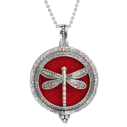 Aromatherapy Tree of Life Necklace | Essential Oil Diffuser Pendant Jewelry