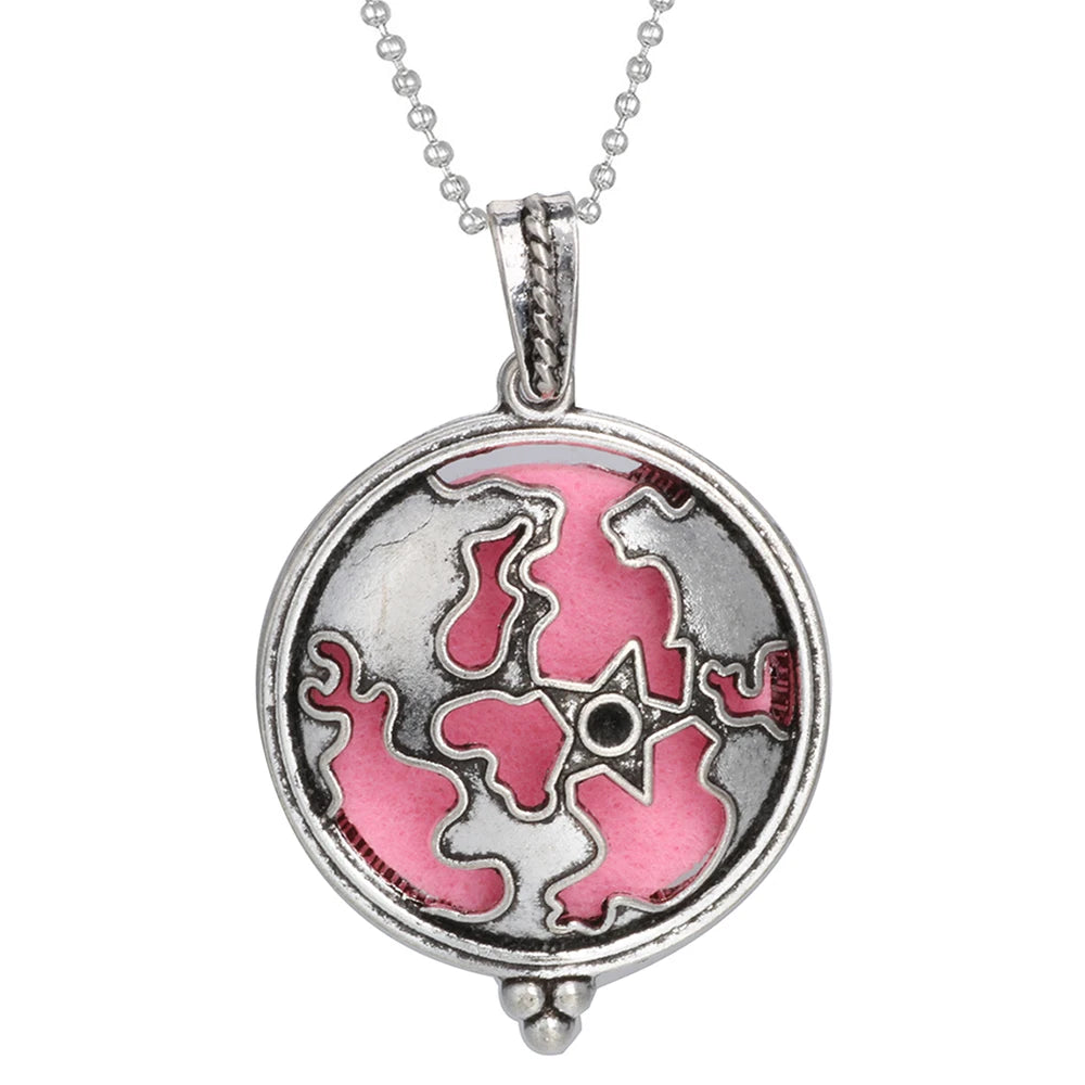 Aromatherapy Tree of Life Necklace | Essential Oil Diffuser Pendant Jewelry