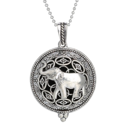 Aromatherapy Tree of Life Necklace | Essential Oil Diffuser Pendant Jewelry