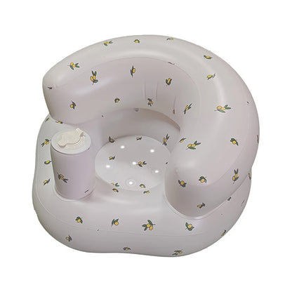 Inflatable Baby Sofa Seat | Portable Infant Chair with Built-in Air Pump (3+ Months)