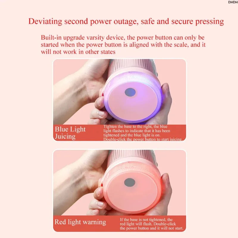Portable Blender | USB Rechargeable Smoothie & Juice Mixer Bottle