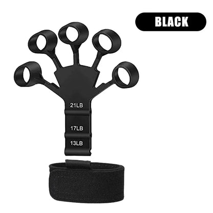 Finger Strengthener | 6-Level Resistance Grip Trainer for Hand, Wrist & Rehab
