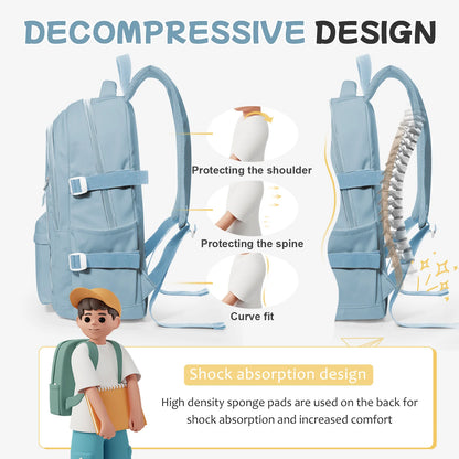 Women’s Anti-Theft Travel Backpack | Multi-Pocket Casual School & College Bookbag