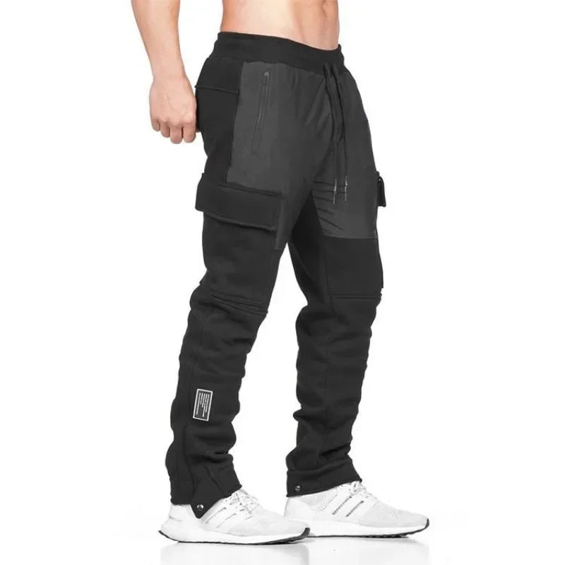 Men’s Cargo Pants | Slim Fit Joggers Trousers Casual Korean Harajuku Style