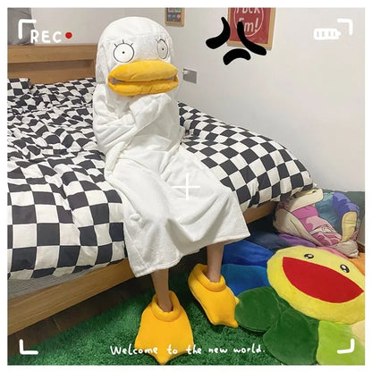 Cartoon Pajamas Cosplay Costume | Gintama Elizabeth Blanket Nightgown & Sleepwear