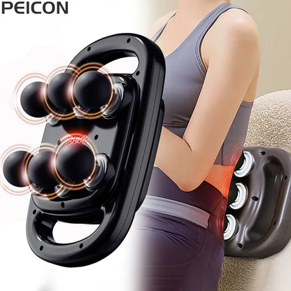 Fascia Massage Gun | High-Frequency Muscle Massager for Back, Shoulder & Body