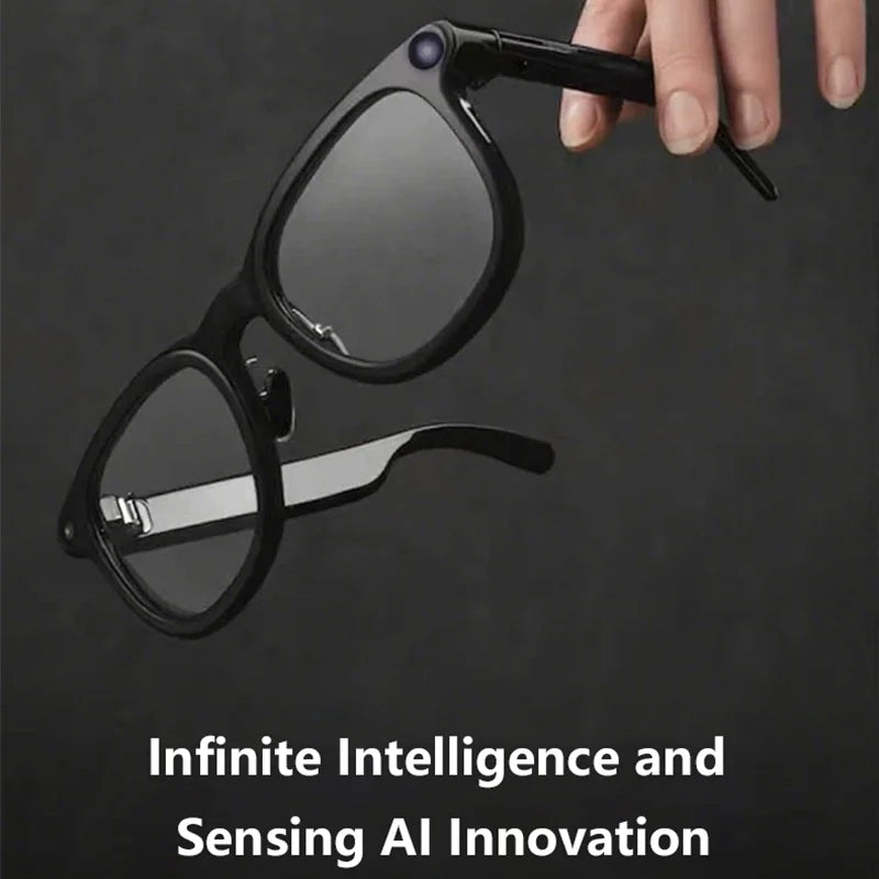 Smart AI Glasses G300 | HD Camera, Voice Call, Translation & Bluetooth Eyewear