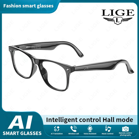 AI Smart Glasses | High-Tech Eyewear with Sunglass, Blue Light & Myopia Lens Options