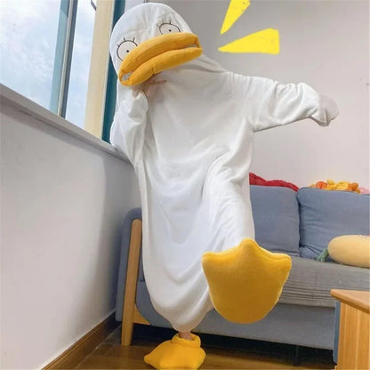 Cartoon Pajamas Cosplay Costume | Gintama Elizabeth Blanket Nightgown & Sleepwear
