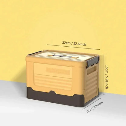 Foldable Storage Basket | Adjustable Closet Organizer Box for Clothes & Underwear
