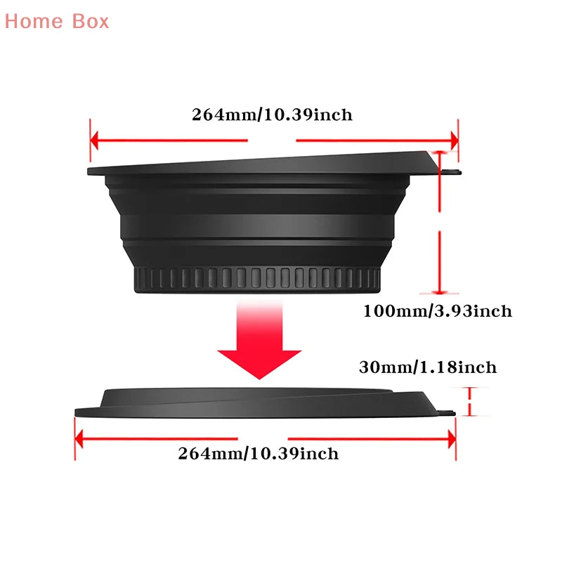 Foldable Silicone Face Ice Bath Bowl | Large Cold Therapy Facial Bowl for At-Home Skin Care