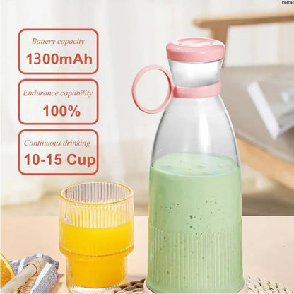 Portable Blender | USB Rechargeable Smoothie & Juice Mixer Bottle
