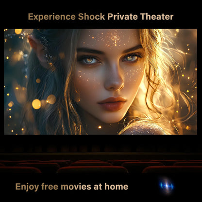 Mini HD Projector | Portable LED Home Theater with USB & HDMI Support