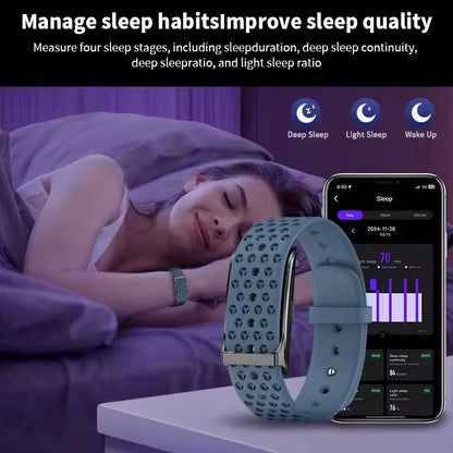 Fitness Tracker Smart Bracelet | Heart Rate, Blood Pressure & Activity Monitor