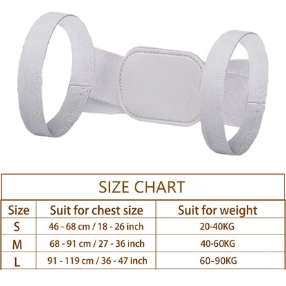 Posture Corrector Back Brace | Adjustable Spine & Shoulder Support for Pain Relief