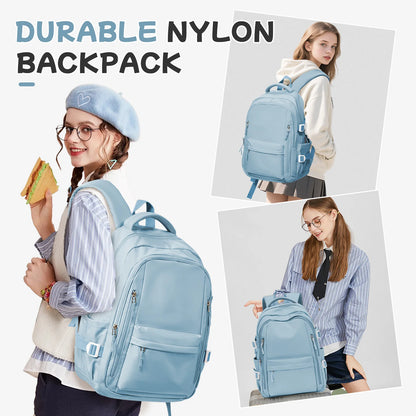 Women’s Anti-Theft Travel Backpack | Multi-Pocket Casual School & College Bookbag