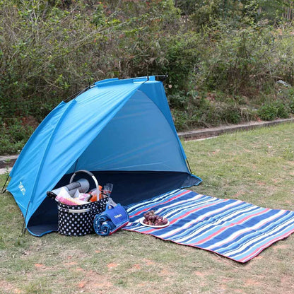 2-Person Beach Tent | Ultralight UV Protection Shade Shelter for Outdoor Use
