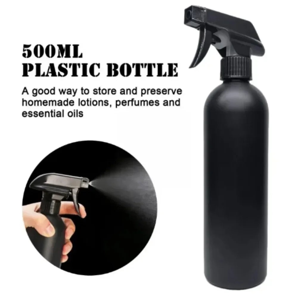 500ml Refillable Spray Bottle | Empty Mist Sprayer for Hair, Skincare & Cleaning