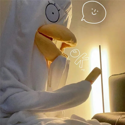 Cartoon Pajamas Cosplay Costume | Gintama Elizabeth Blanket Nightgown & Sleepwear