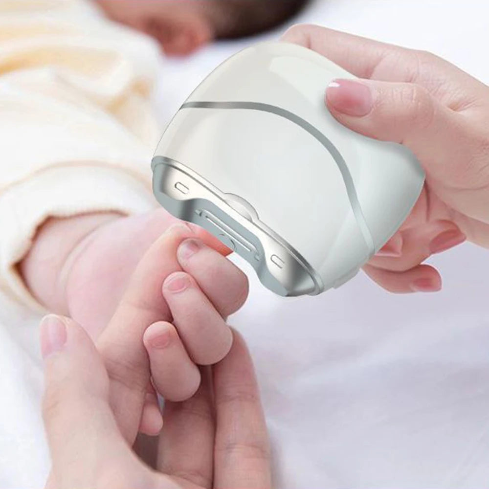 Electric Nail Care Set | Nail Polish Remover & Clippers for Babies & Adults