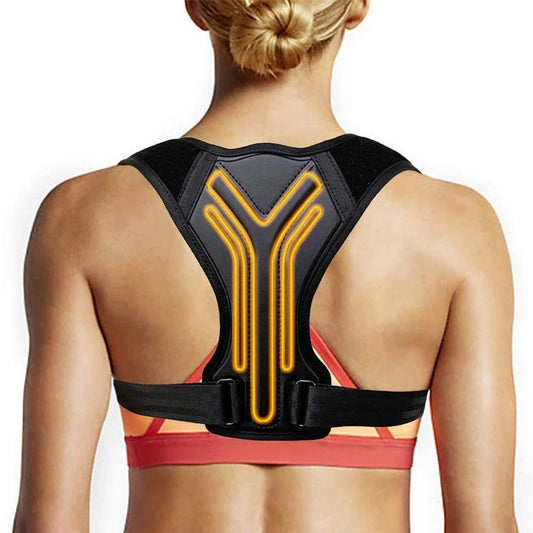 Posture Corrector Back Brace | Adjustable Spine & Shoulder Support for Pain Relief