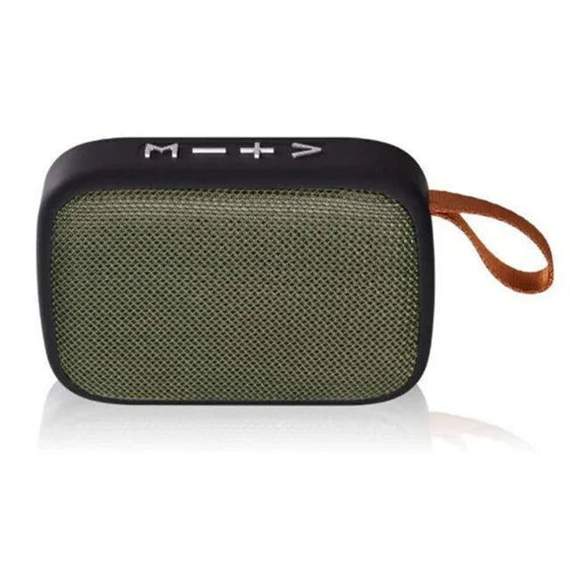 Portable Mini Wireless Speaker | USB Outdoor Sound Box with SD/TF & FM Radio