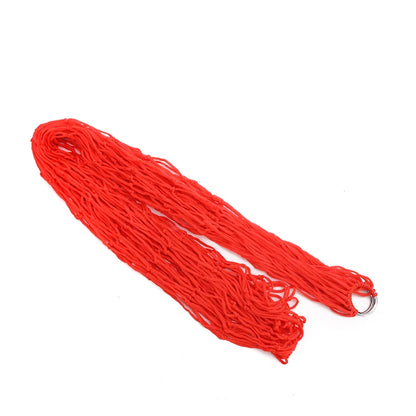 Portable Outdoor Hammock | Camping, Garden & Beach Mesh Hanging Bed Swing