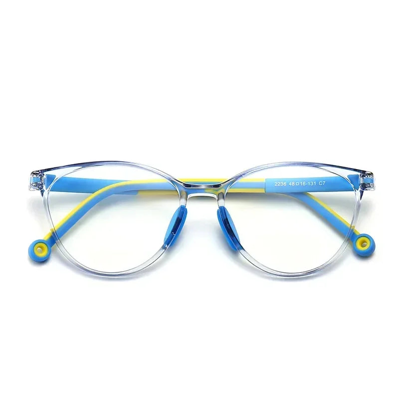 Kids’ Blue Light Blocking Glasses | TR90 Frame Computer Gaming Eyewear for Boys & Girls
