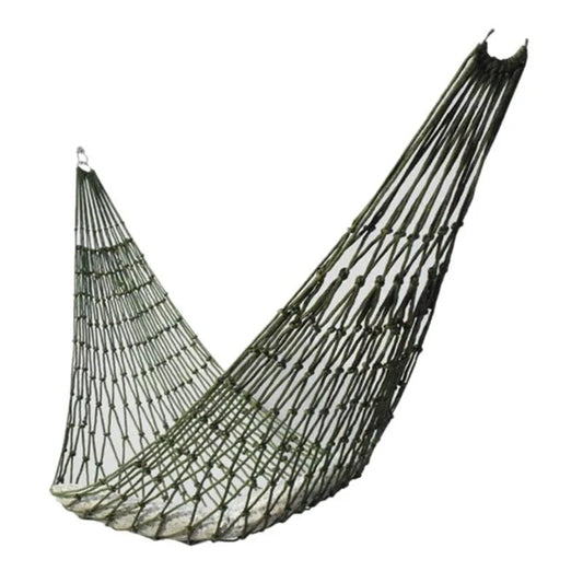 Portable Outdoor Hammock | Camping, Garden & Beach Mesh Hanging Bed Swing
