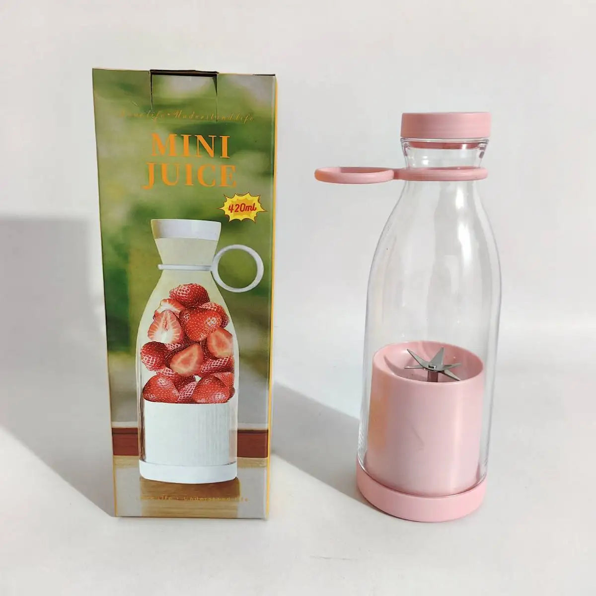 Portable Blender | USB Rechargeable Smoothie & Juice Mixer Bottle
