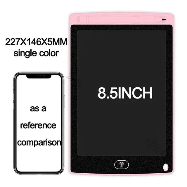 8.5-Inch LCD Writing Tablet | LED Drawing Board & Erasable Sketchpad for Kids