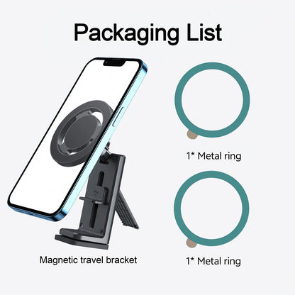 Magnetic Phone Holder | Airplane Travel & Desktop Tray Table Phone Mount
